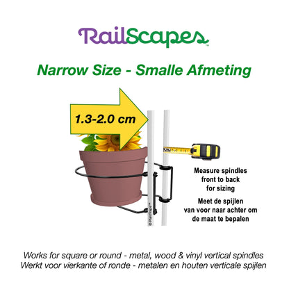 RailScapes Plant Clip- Smalle Spijlen